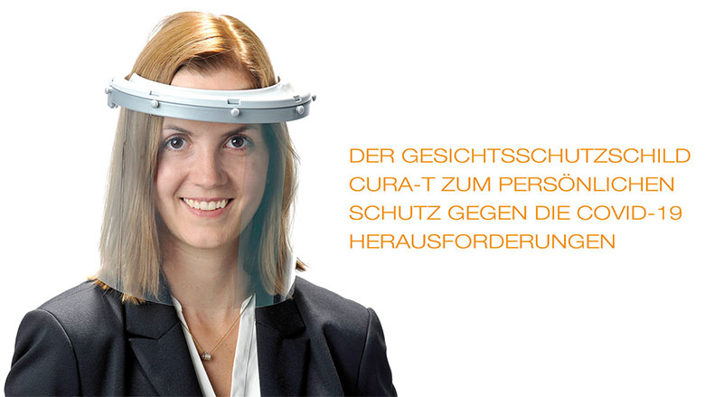 Der Gesichtsschutzschild Cura-T